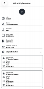 MeineMitgliedsdaten